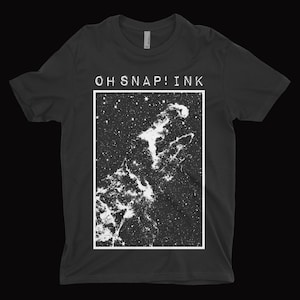Creation | Outer Space Nebula Graphic T-Shirt by OH Snap! Ink