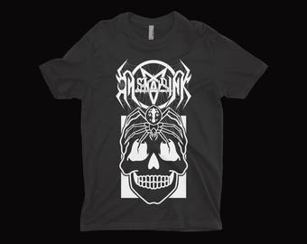 Catacomb | Death Metal Logo Graphic T-Shirt by OH Snap! Ink