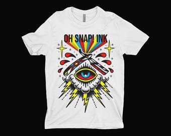 Magical Mystery | Neo-Traditional Tattoo Flash Graphic T-Shirt by OH Snap! Ink