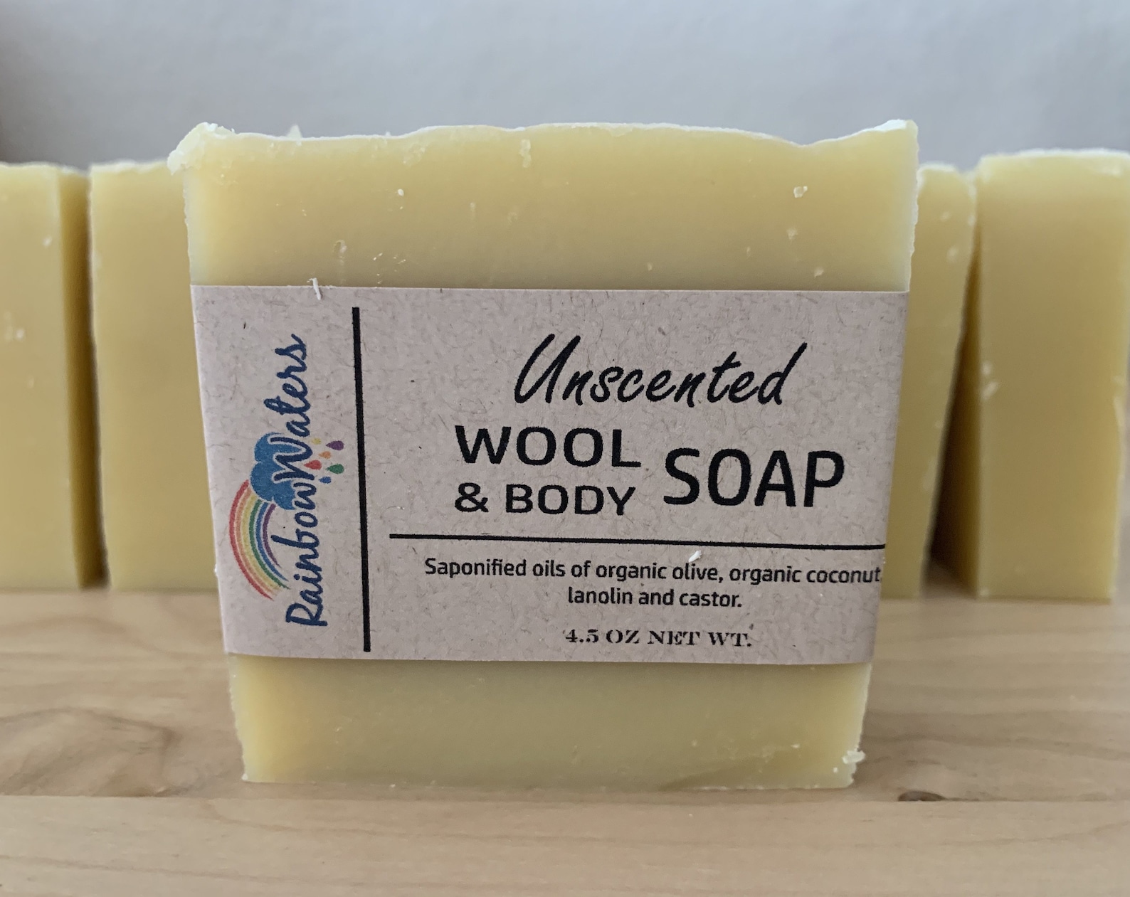 Handcrafted Wool & Body Soap Bar lanolin enriched unscented Etsy