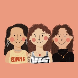 Custom portrait illustration