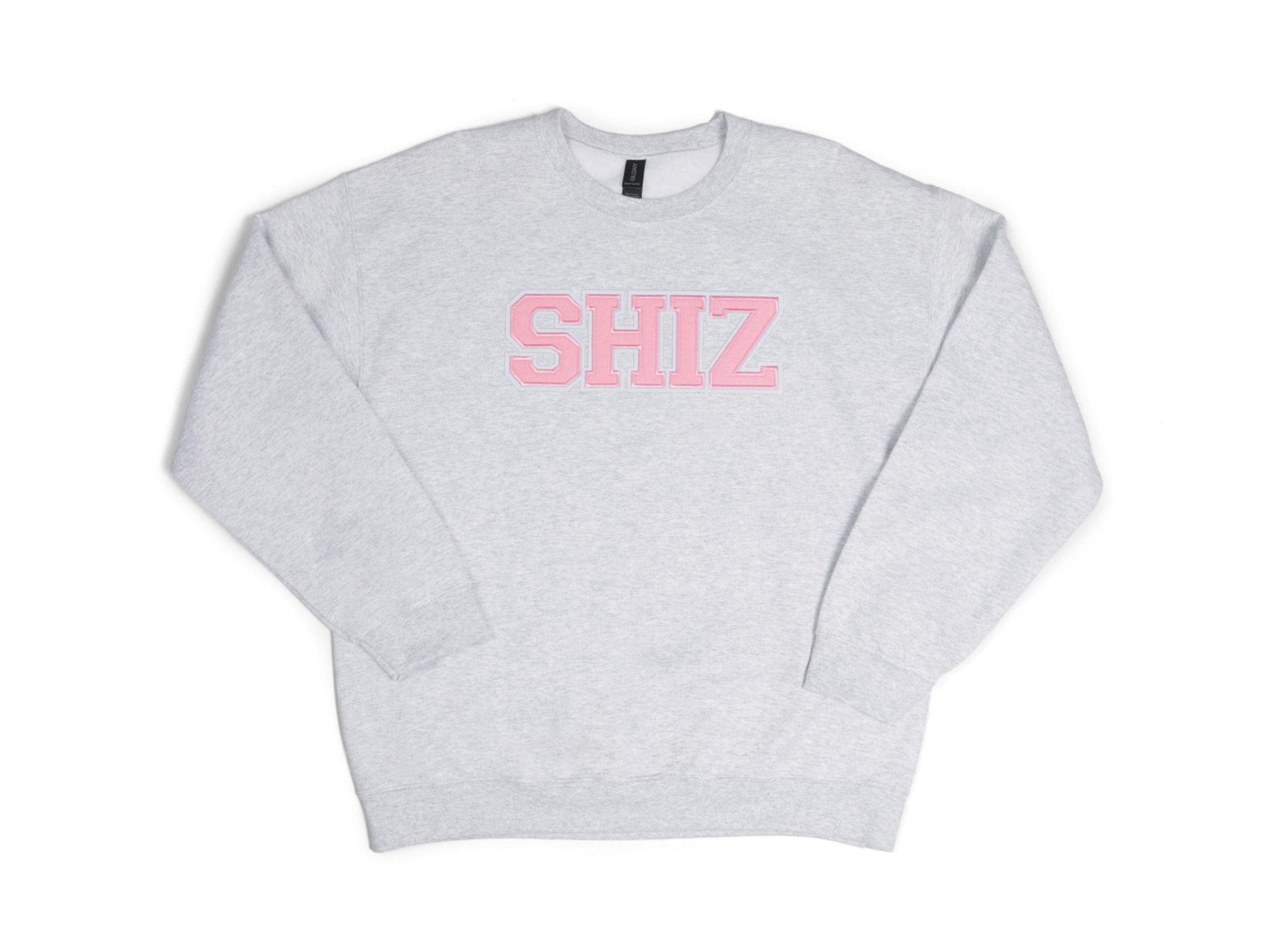 SHIZ University Sweatshirt Wicked Movie College Crewneck Gray With