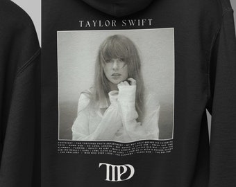 Sweat à capuche du département des poètes torturés, The Eras Tour, sweat Swifti, chemise Swiftie, sweat est.1989, cadeau de fan Taylor, sweat à capuche Concert