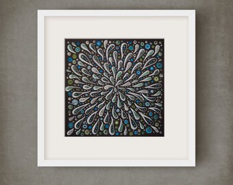 Splash No.1 | ORIGINAL colored pencil illustration