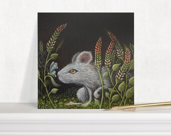 Year of the Rat | ORIGINAL colored pencil illustration