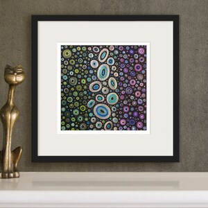 Agate Band No.1 | ORIGINAL colored pencil illustration