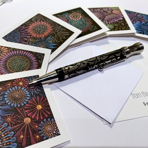 Assorted Florals No.2 | Mini Cards | Set of 6 with White Envelopes