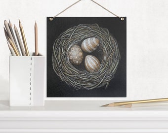 Nested No.6 | ORIGINAL colored pencil illustration