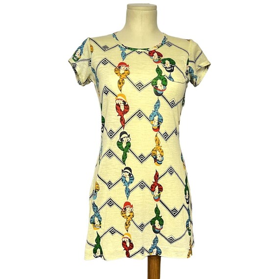 1970s Novelty Print Dress | Bust 32 | VTG Vintage - image 1