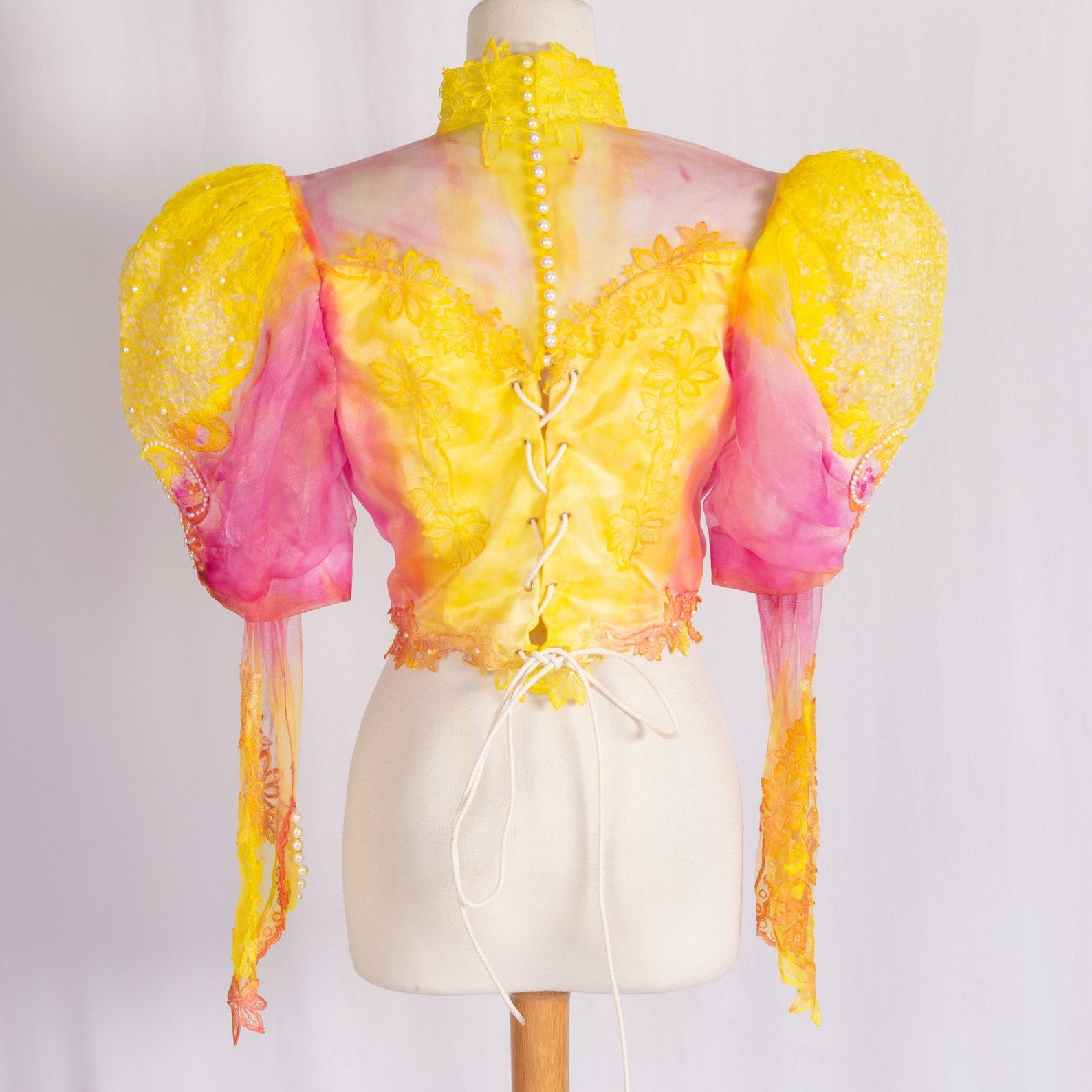 ZAMBESI 1980s corset top