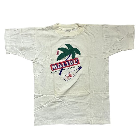 1990s Malibu Rum Tee | Medium | Vintage