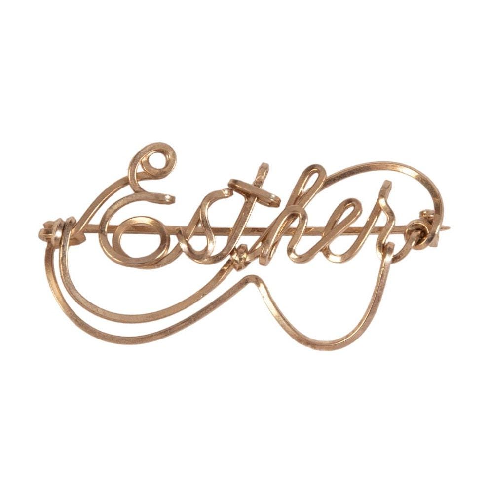 Esther Name - Etsy Canada