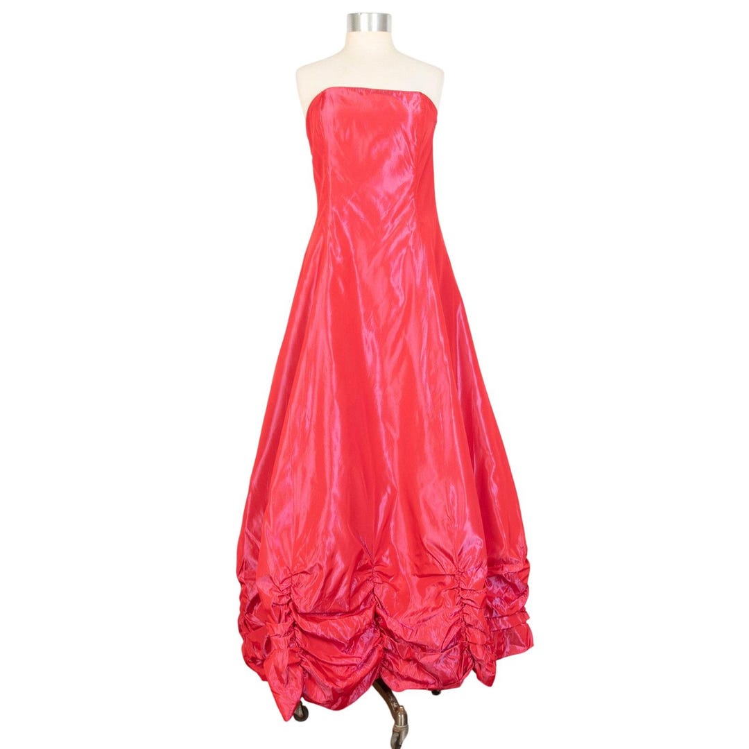 1980s Hot Pink Gunne Sax Prom Dress | Vintage - Etsy