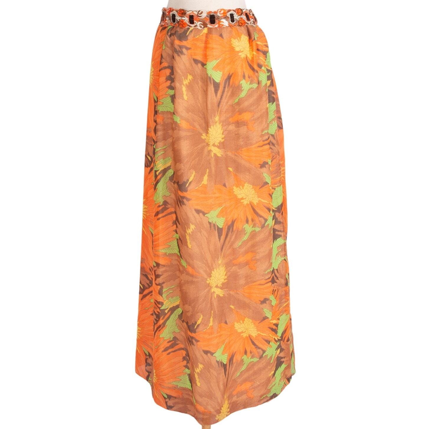 スカート ETRO Women Skirts WRFA013099SP4E6 X0850 ORANGE ETRO_Etro_Skirts_Orange_WRFA01
