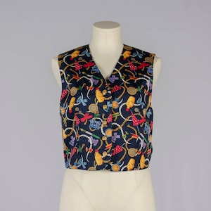 90s Lizsport Accessories Vest | Bust/Chest 28&quot; | Modern Size S | VTG Vintage