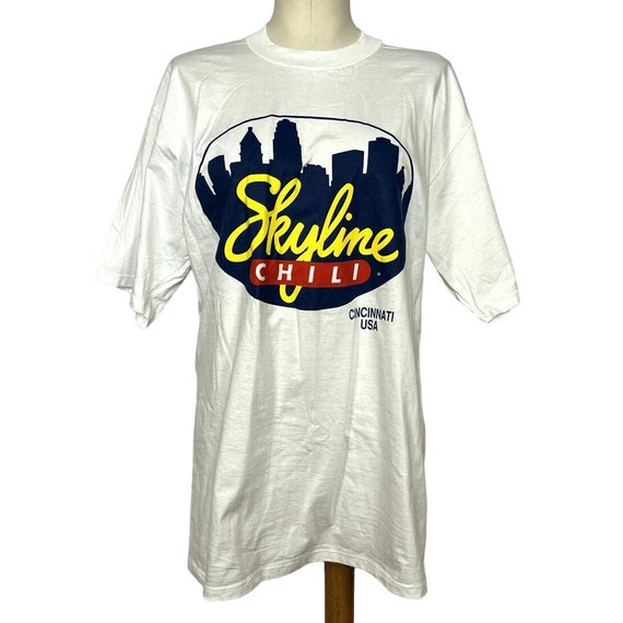 1980s Skyline T Shirt | XL | Vintage - image 1