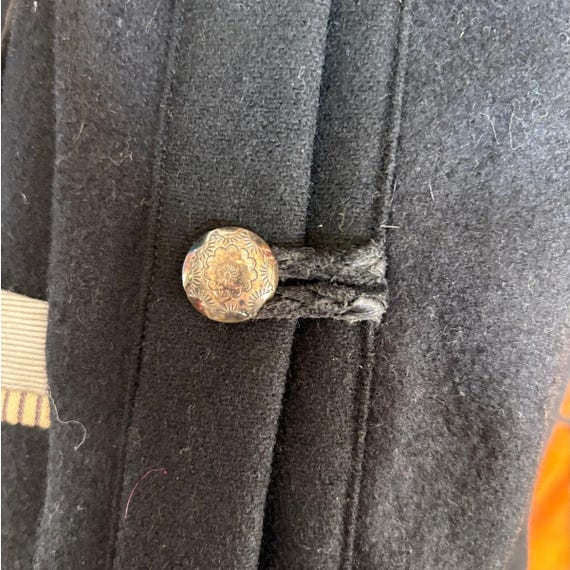 1980s Black & Silver Patchwork Jacket | Fringe | … - image 6