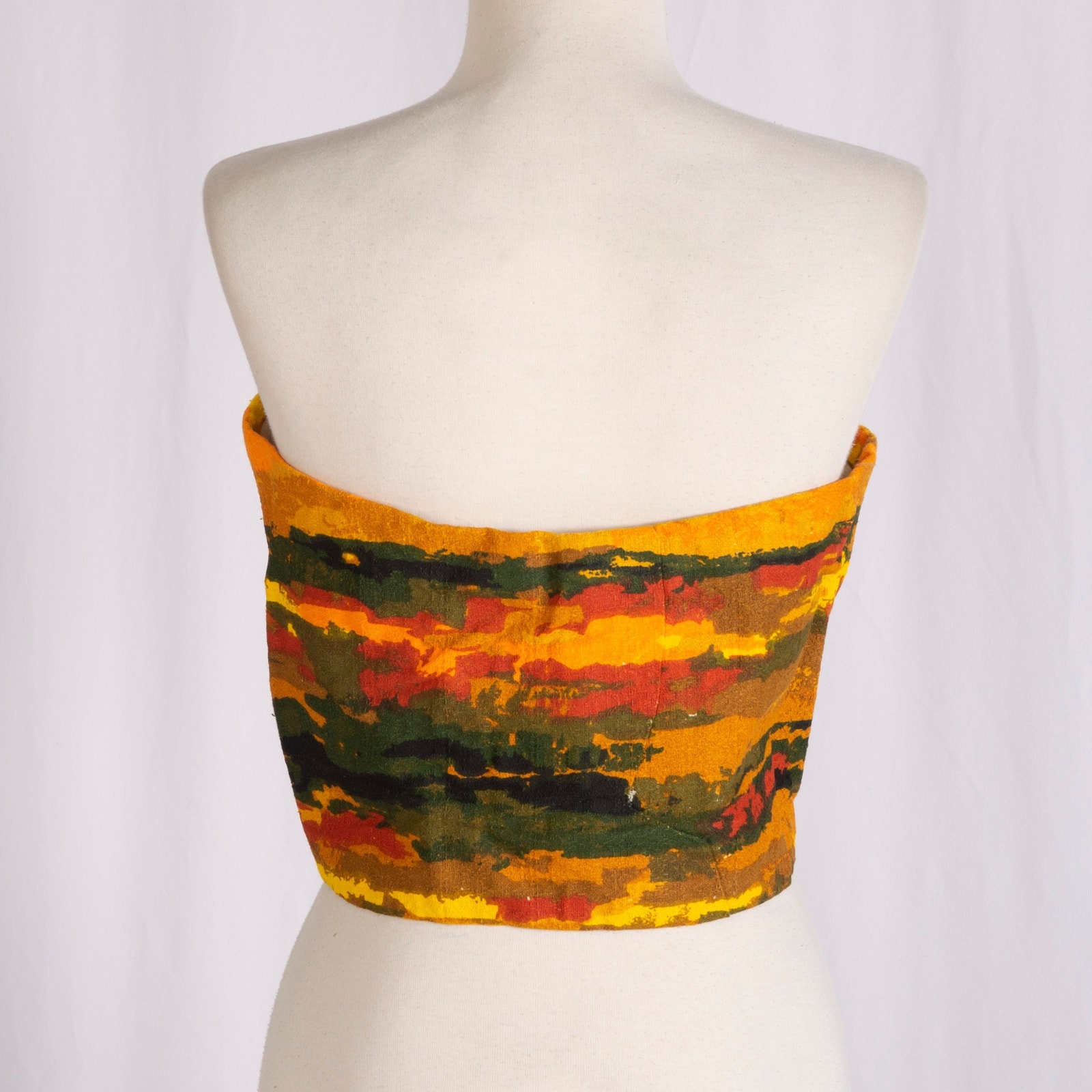 Vintage Reversible Crop Top, Vintage Oak O/S main image 1