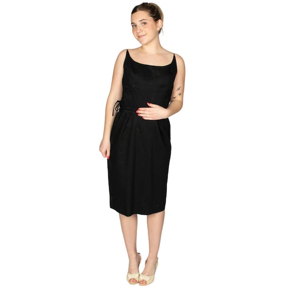 chinese dress ladies Black Sleeveless Lace Up Sides Double Slit Maxi Dress
