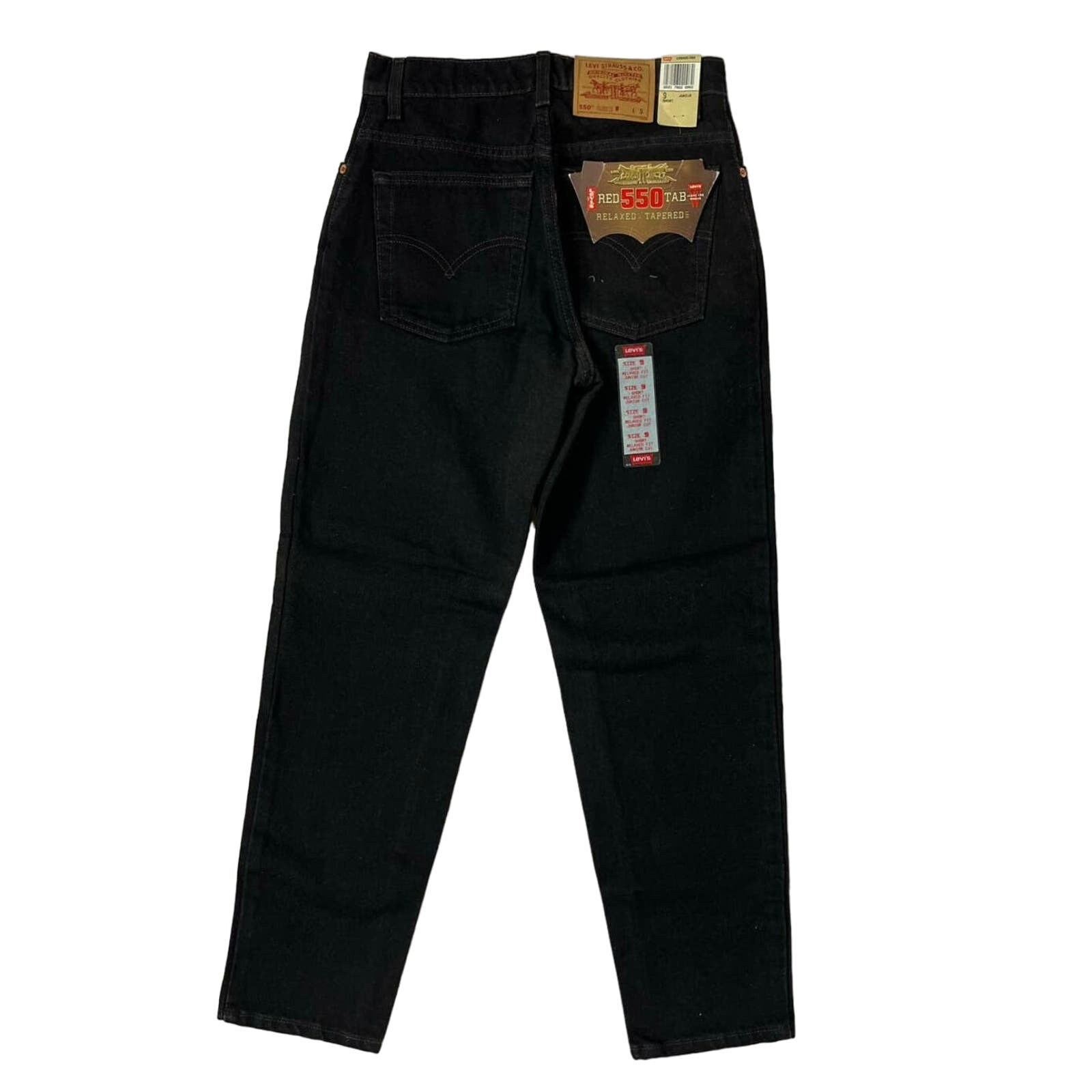 1980s Deadstock Black 550 Levi