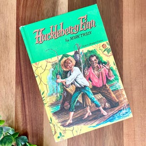 1955 Huckleberry Finn by Mark Twain, Whitman’s Classic