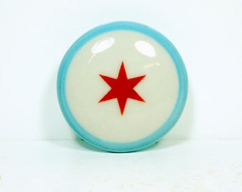 magnet chicago flag