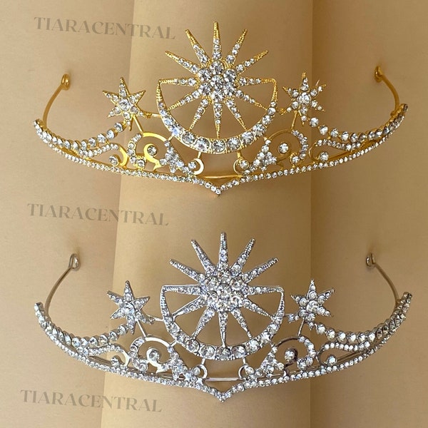 Feyre Crown, Acotar crown, feyre cosplay, book shelf decor, celestial tiara, faerie crown, romantasy reader, the night court