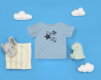 T-shirt unisexe 1 mois, - Vêtements pour bébés, Vêtements pour bébés, Vêtements pour nouveau-nés, Vêtements pour bébés, Vêtements de célébration 1 mois, Chemise pour bébé