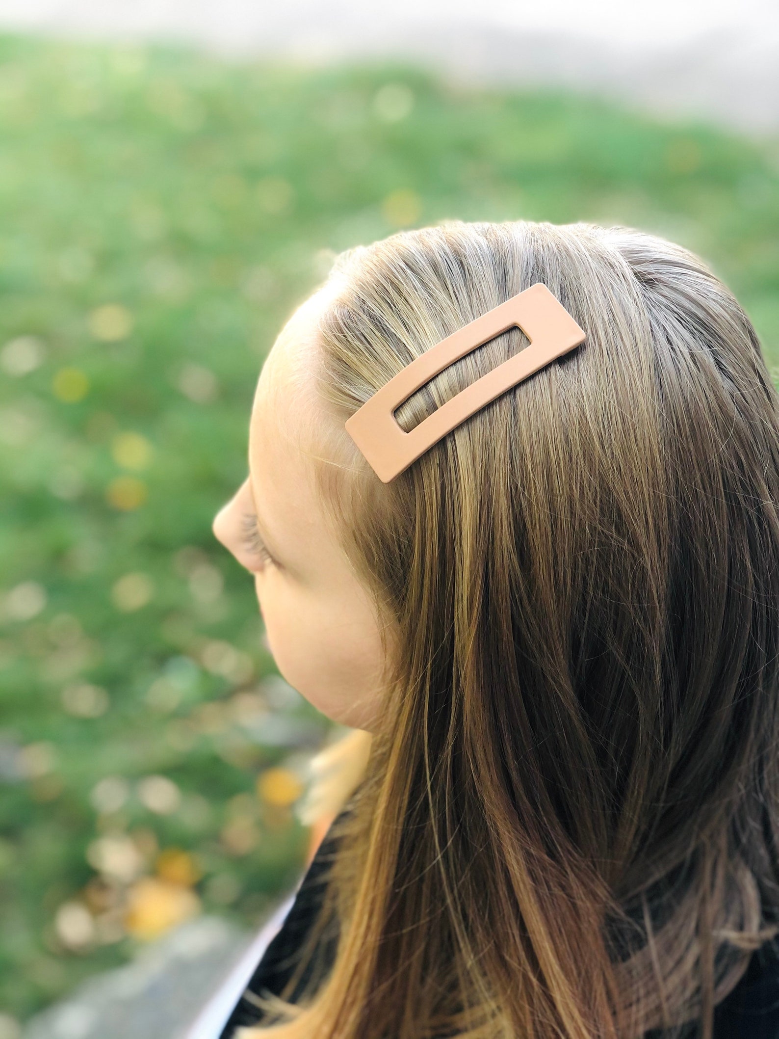 Snap clips snap hair clips brown hair clip tan hair Etsy