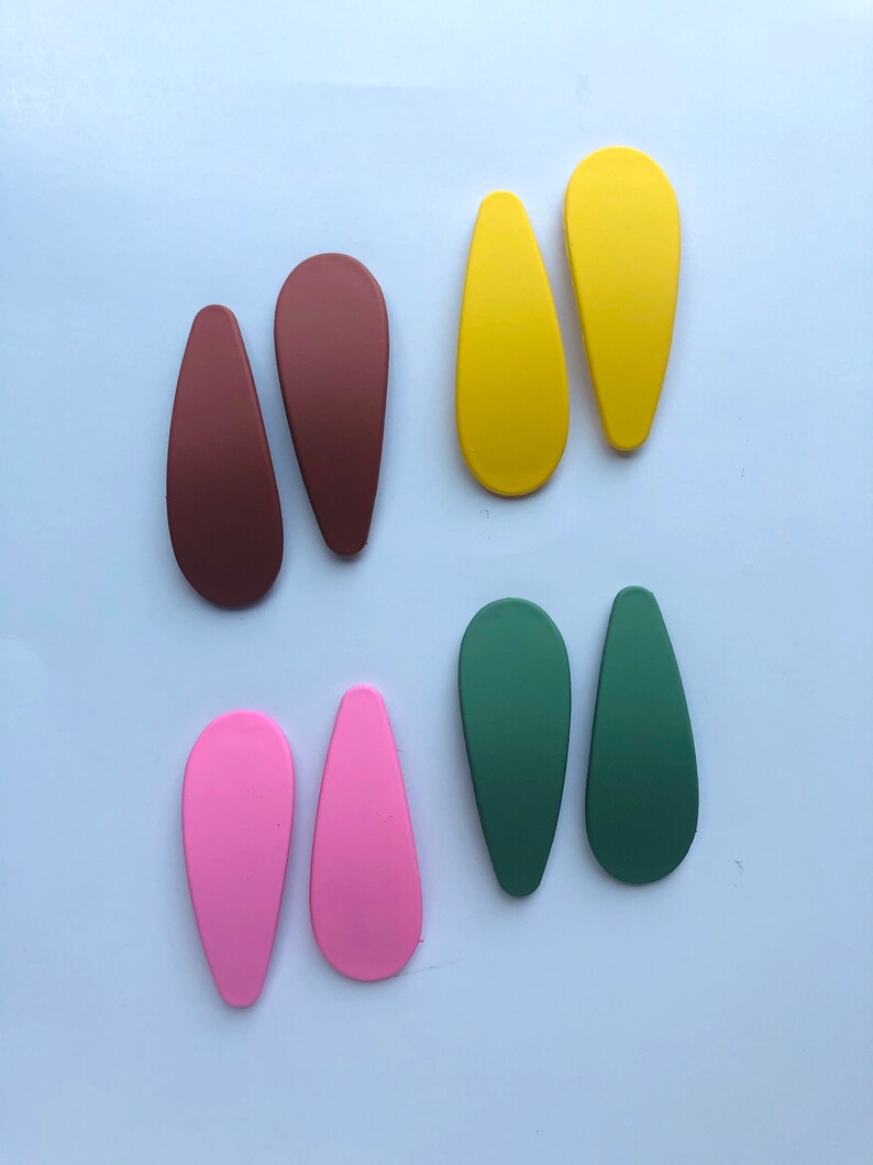 Snap Clips Hair Clips Click Hair Barrette Set of Hair Etsy