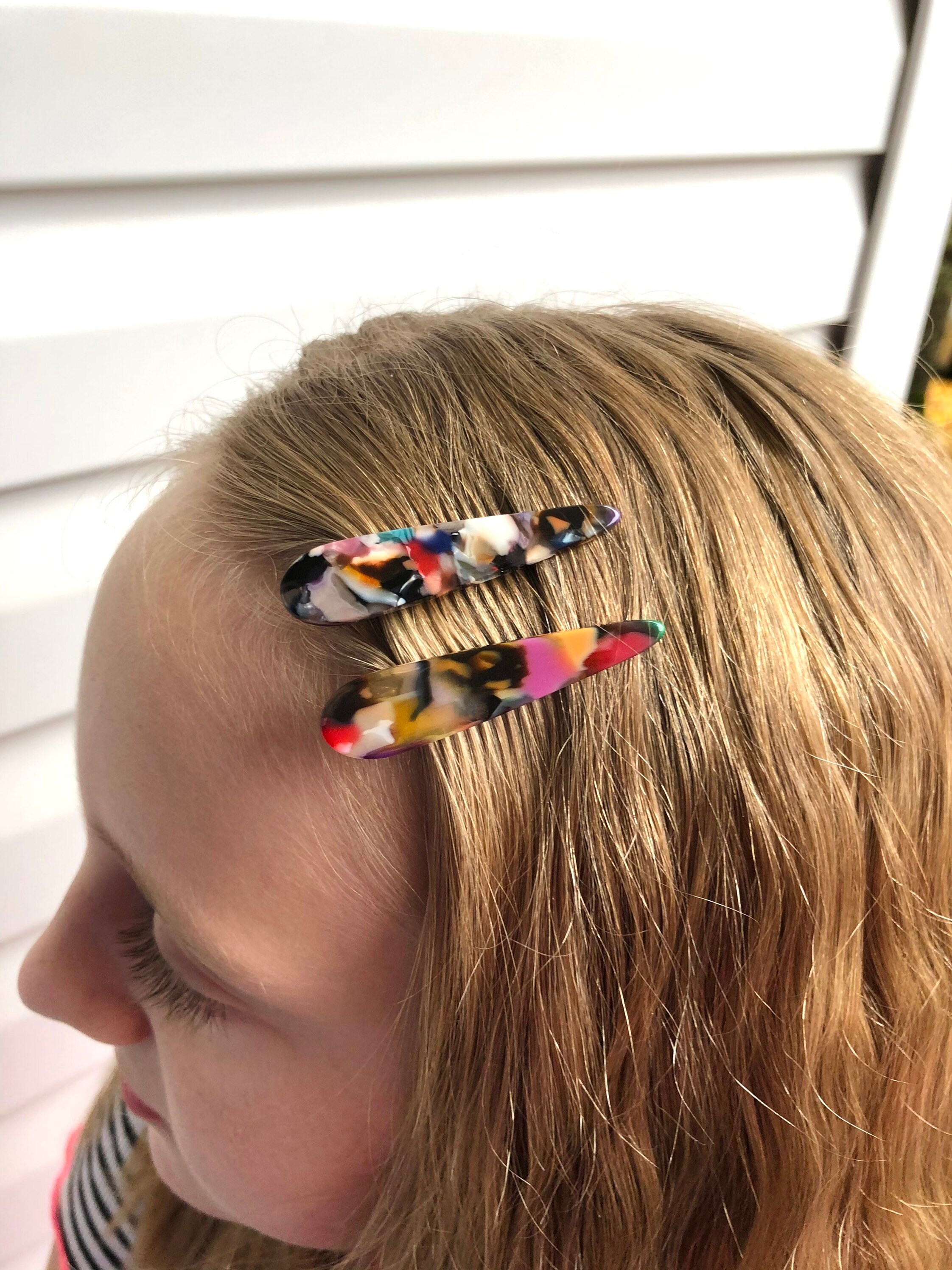 Colorful hair clips girls hair clips kids alligator clips Etsy