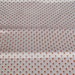Vintage White with Orange Polka Dot Fabric Acetate Taffeta 44/45 inches wide x 1 yd. 16 inches