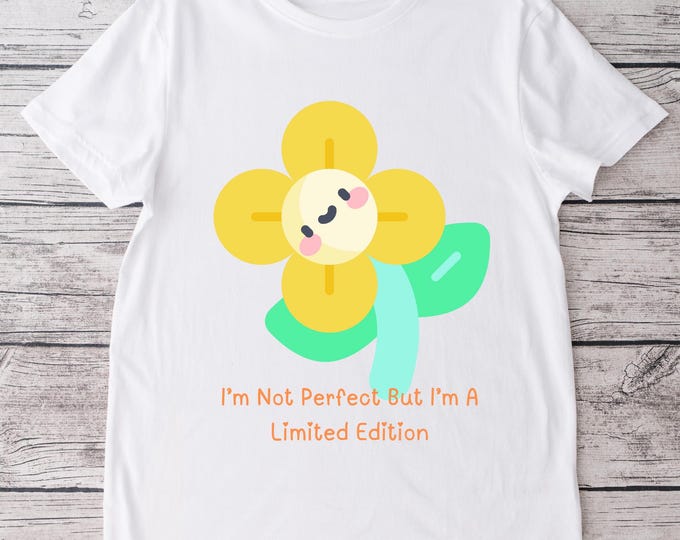 I'm Not Perfect Smiley Face T-shirt