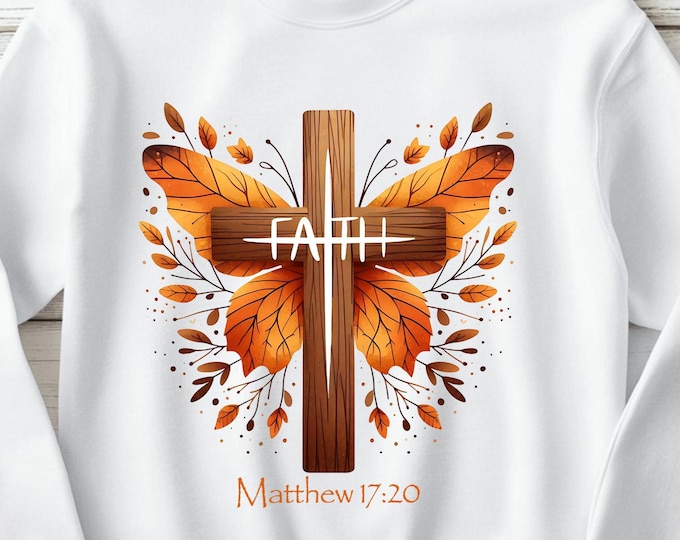 Faith Butterfly Sweatshirt