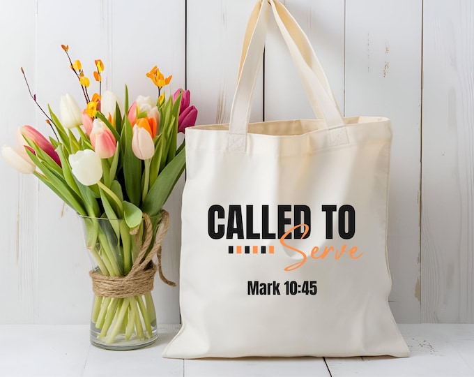 Called To Serve Tote Bag