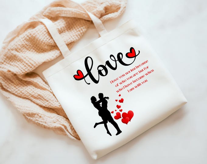I Love Who I Have Become Tote bag