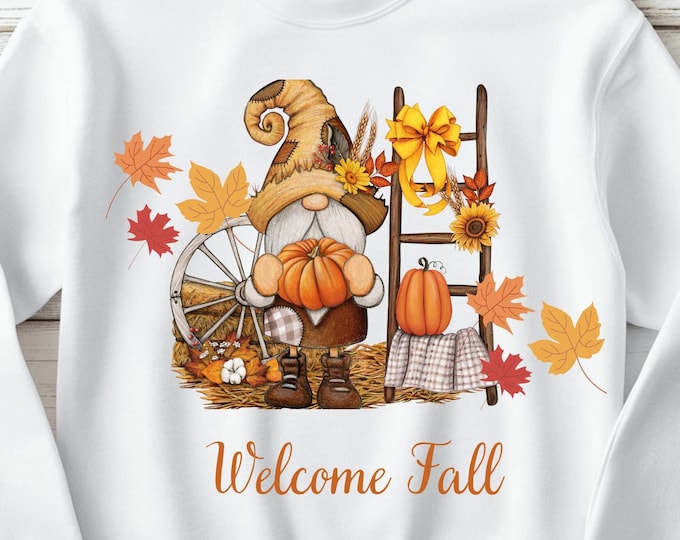 Welcome Fall Gnome Sweatshirt