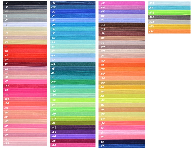 Interchangeable Headbands Over 100 Colors choose your color baby headband interchangeable headbands headbands for girls