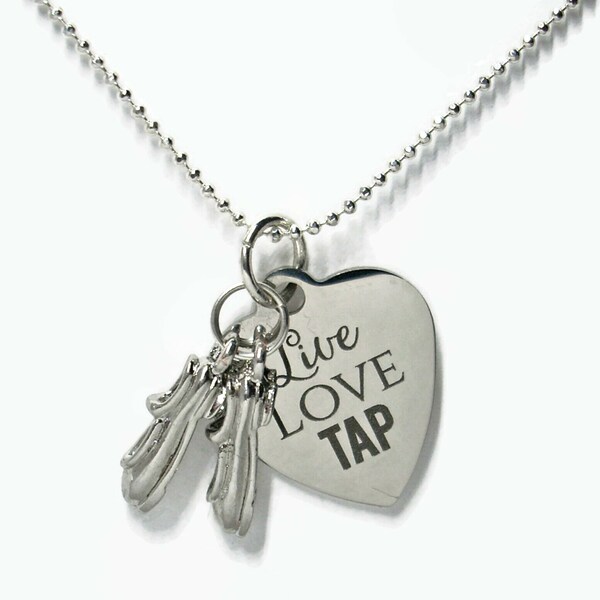 Tap Dance Necklace Etsy