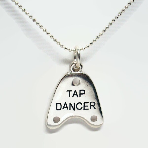 Tap Dance Necklace Etsy