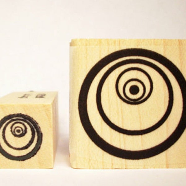 Crop Circles Rubber Stamp Set of Two Sizes *  Sacred Geometry Symbols