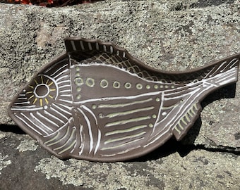 Ceramic Fish Plate