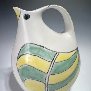 Porcelain Pouring Bird Jug pitcher immagine 2