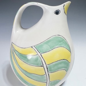 Porcelain Pouring Bird Jug pitcher image 1