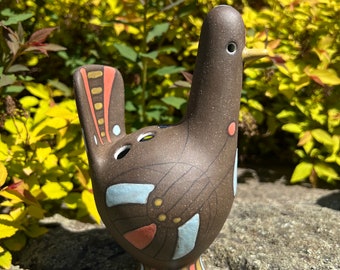 Ceramic Bird Vase Flower Brick