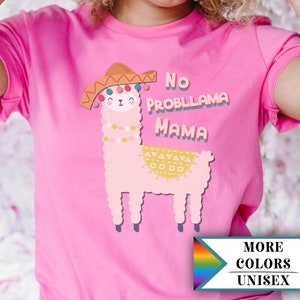 Funny llama Mama T-shirt, Gift for mom, gift for mama, llama gifts, llama shirt, mama llama shirt, funny gift for her, cute llama shirt,lama