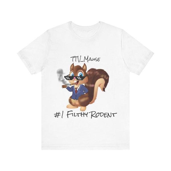 No. 1 Filthy Rodent Gag Tee (Abonnent von TTV_Mause auf Twitch)