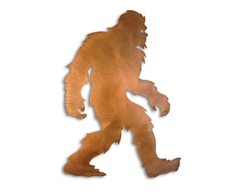 Sasquatch Metal Wall Art, BigFoot Element Collection, Five Sizes, Made in USA