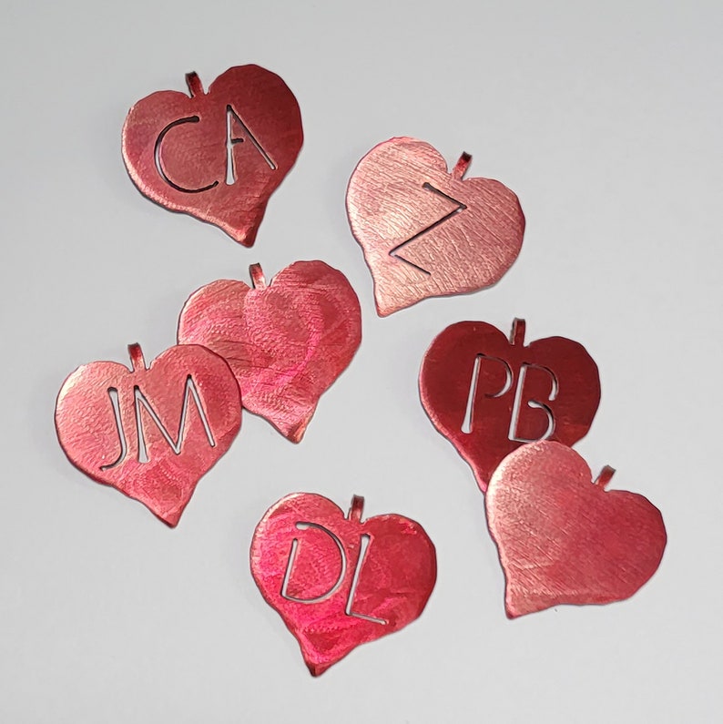 Personalized Single Heart For existing Family Tree already purchased. Replacement Heart for blank heart. Tree not included. image 1