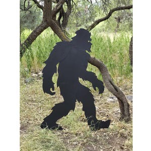 Bigfoot Statue: Outdoor Metal Yard Art (5-7 Feet, Five Poses)